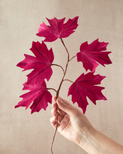 Feuille d'Erable Collection Automne 2025 Atelier Galeciane