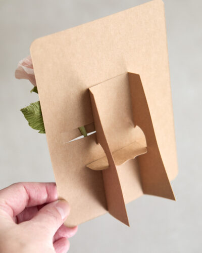 Carte fleurie Atelier Galéciane