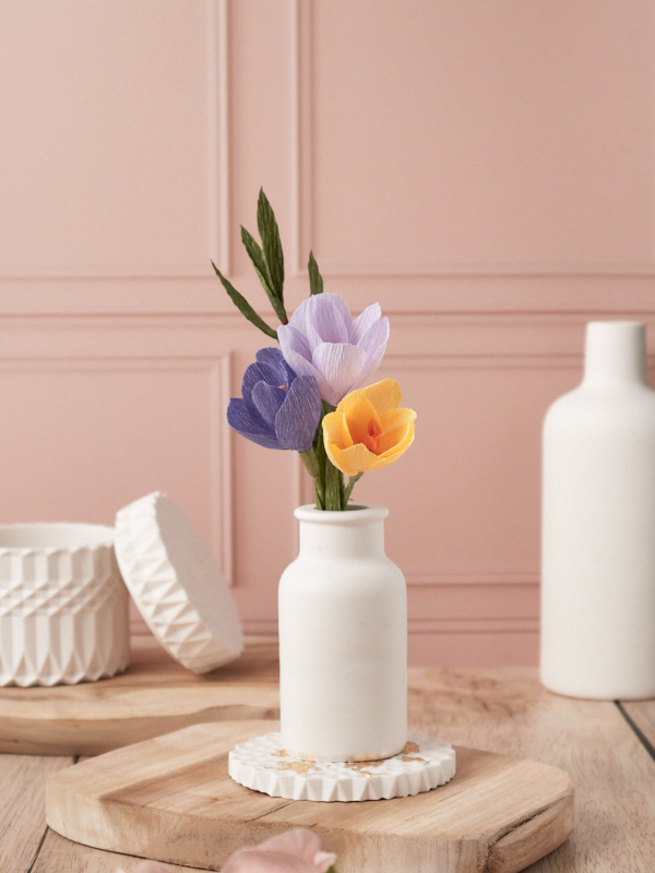 Mini Bouquet Crocus Atelier Galeciane