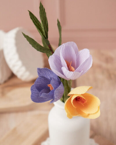 Mini Bouquet Crocus Atelier Galeciane Mini Bouquet Crocus Atelier Galeciane