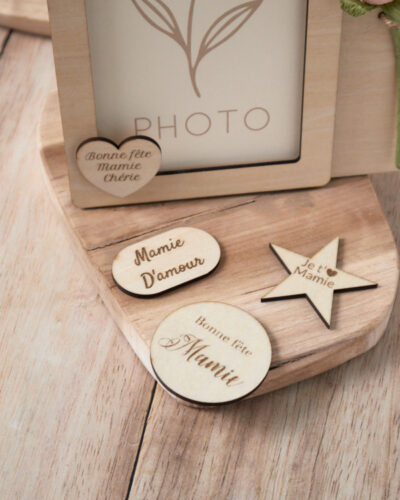 Cadre photo fleuri Atelier Galeciane Cadre photo fleuri Atelier Galeciane